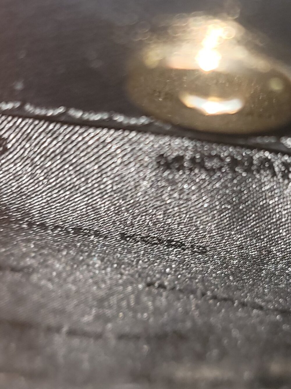 Michael Kors Black Crossbody Bag saffiano leather – Gold Chain Strap - Picture 3 of 7